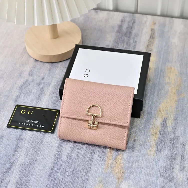 G’s 25-year new 73 series pebbled cowhide long wallet, high-quality