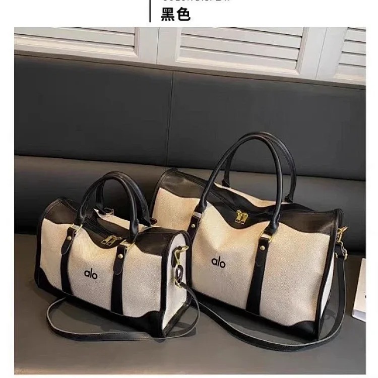 Celine Aloyoga short-distance travel bag, women's business trip luggage bag, large-capacity fitness bag, fashionable hand-held crossbody bag image 2