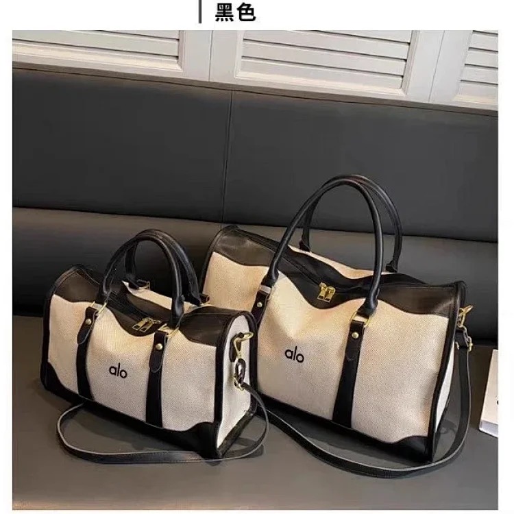 Celine Aloyoga short-distance travel bag, women's business trip luggage bag, large-capacity fitness bag, fashionable hand-held crossbody bag image 4