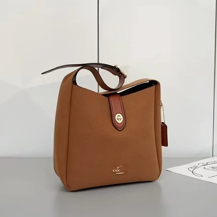 2024 new Hadlay Hadley shoulder crossbody classic versatile fashion underarm bag suede tote bag for women