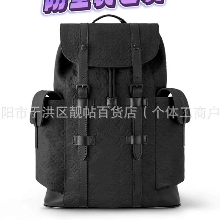 Men's backpack trend fashion printed casual large capacity new computer school bag travel backpack