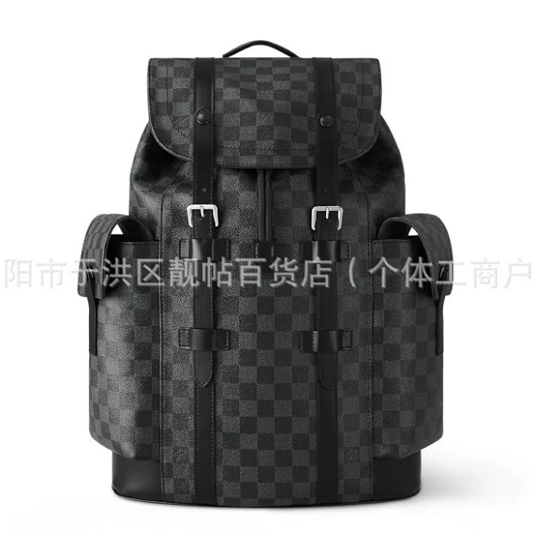 Men's backpack trend fashion printed casual large capacity new computer school bag travel backpack