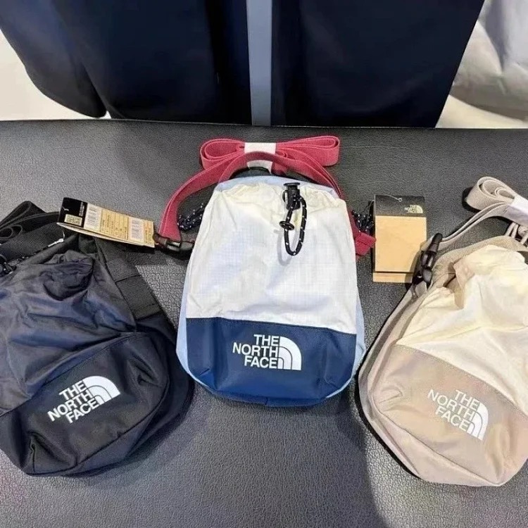 New North Side Men's and Women's Mountaineering Outdoor Chest Bag Sports Waist Bag Dual-Use Crossbody Bag Travel Color Matching Mobile Phone Bag Free Shipping