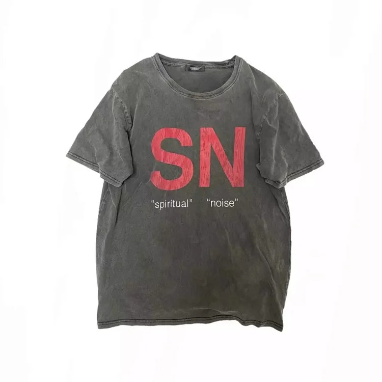 Letter Pure Cotton Short Slee