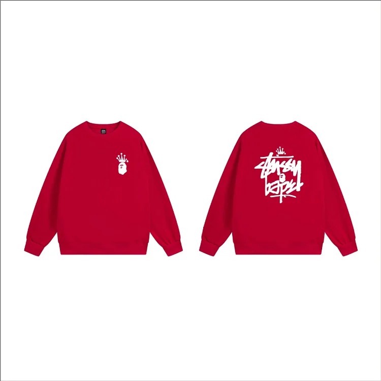 TS3K-1 Stusy crew-neck sweat 2 round neck sweatshirt