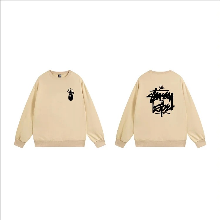 TS3K-1 Stusy crew-neck sweat 2 round neck sweatshirt