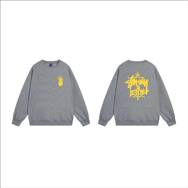 TS3K-1 Stusy crew-neck sweat 2 round neck sweatshirt