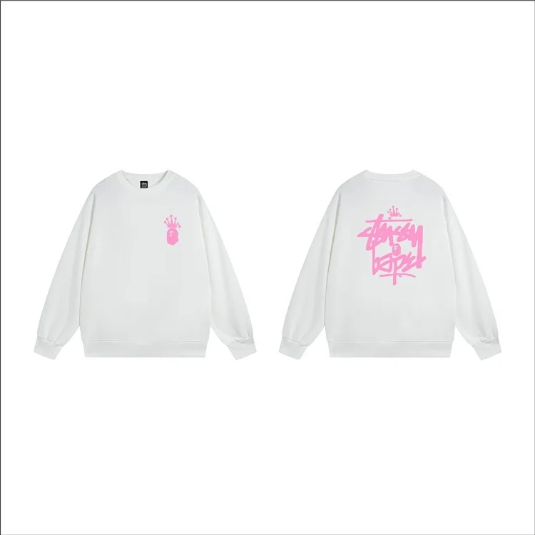 TS3K-1 Stusy crew-neck sweat 2 round neck sweatshirt