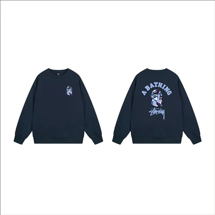 TS3K-1 Stusy crew-neck sweat 2 round neck sweatshirt