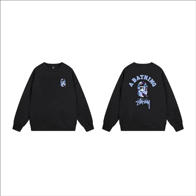 TS3K-1 Stusy crew-neck sweat 2 round neck sweatshirt