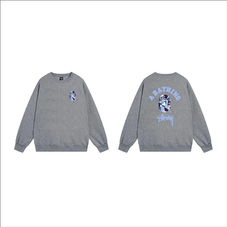 TS3K-1 Stusy crew-neck sweat 2 round neck sweatshirt