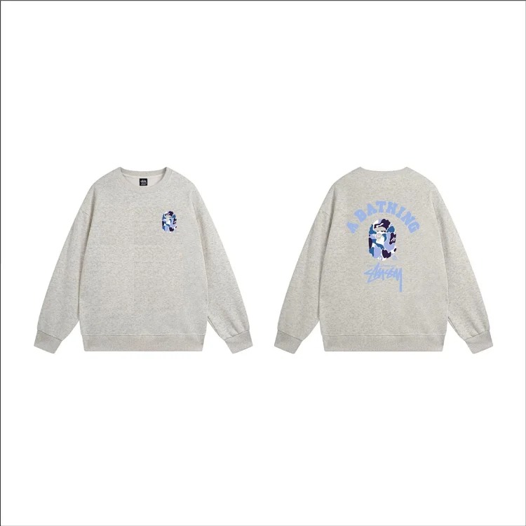 TS3K-1 Stusy crew-neck sweat 2 round neck sweatshirt