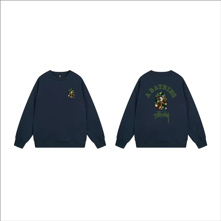 TS3K-1 Stusy crew-neck sweat 2 round neck sweatshirt