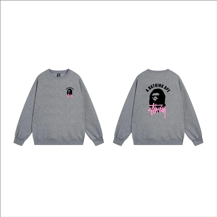 TS3K-1 Stusy crew-neck sweat 2 round neck sweatshirt