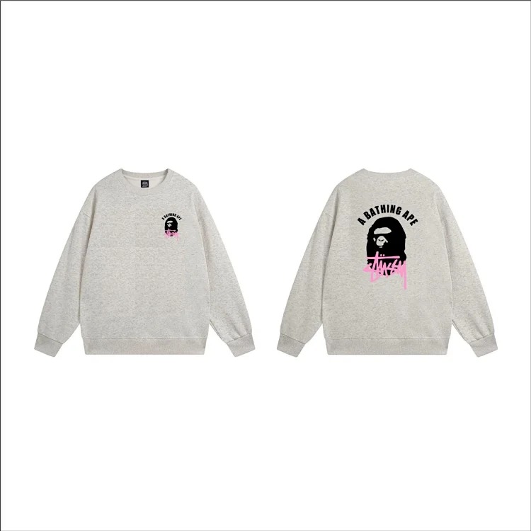 TS3K-1 Stusy crew-neck sweat 2 round neck sweatshirt