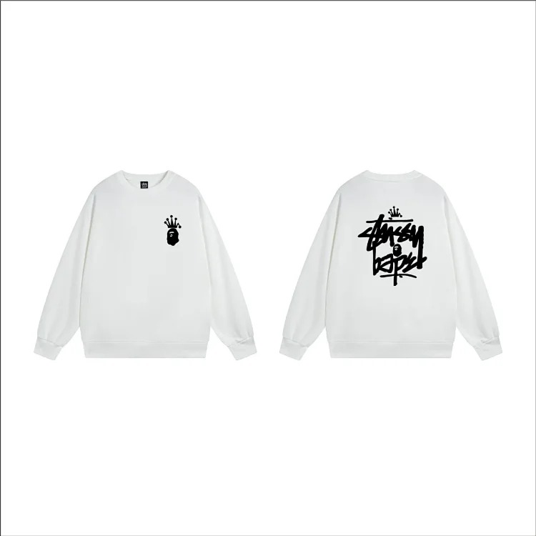 TS3K-1 Stusy crew-neck sweat 2 round neck sweatshirt
