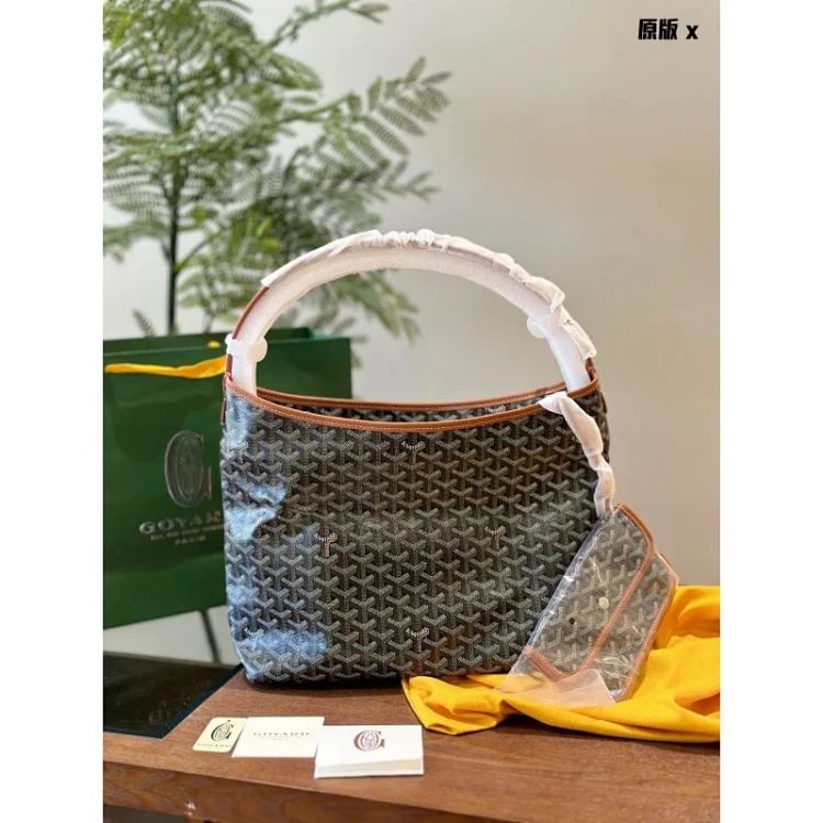 Dog tooth bag autumn and hobo screen printing large capacity underarm tote bag versatile casual with zipper image 2