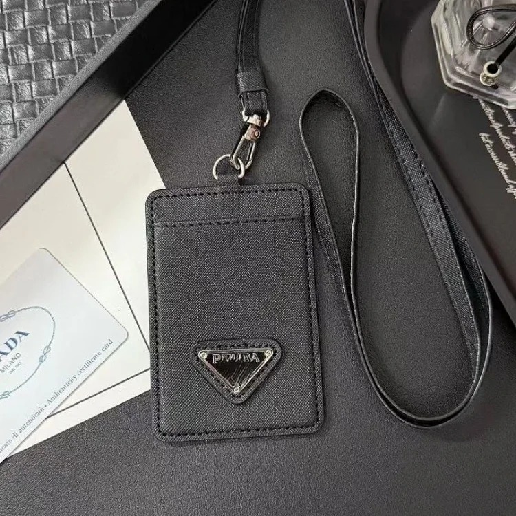 European and American big-name card holder, card holder, work ID card holder, lanyard, neck card holder, document bag, student ID card, unisex