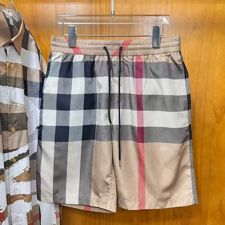 Large plaid beach shorts 1:1 correct version