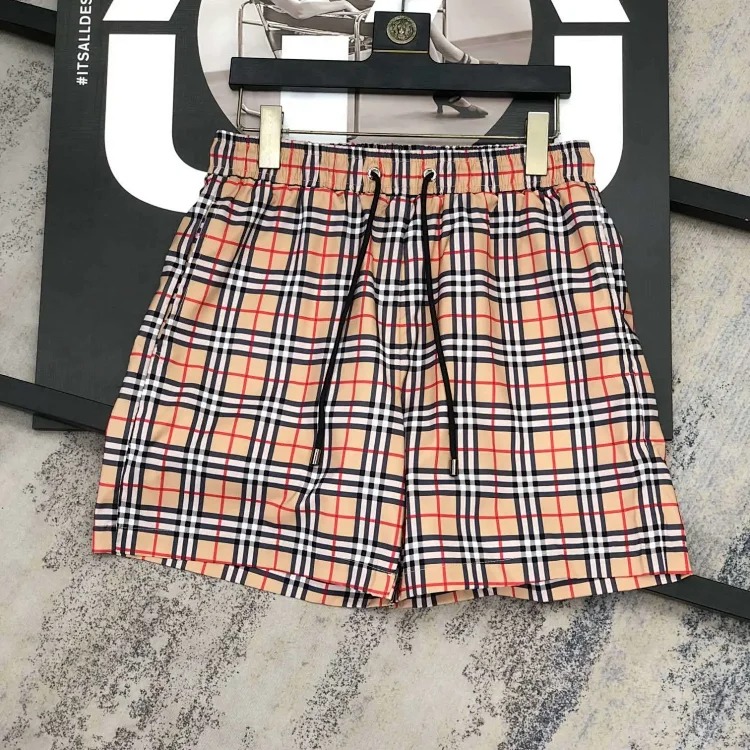 Large plaid beach shorts 1:1 correct version image 5