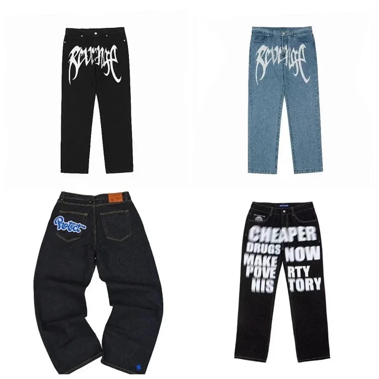 Fashionable and versatile jeans 004