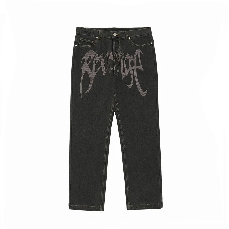 Fashionable and versatile jeans 004 image 3