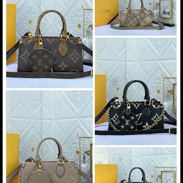 Classic stylish leather versatile handbag-CY