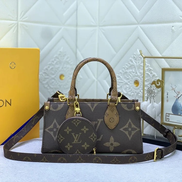 Classic stylish leather versatile handbag-CY image 4