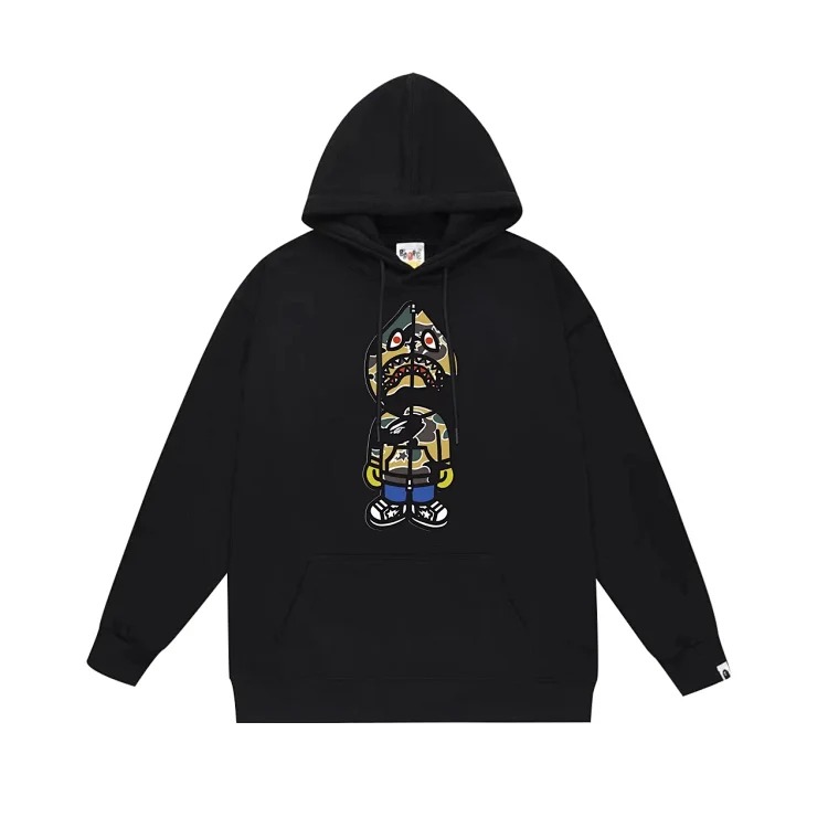 Classic casual simple hooded sweatshirt