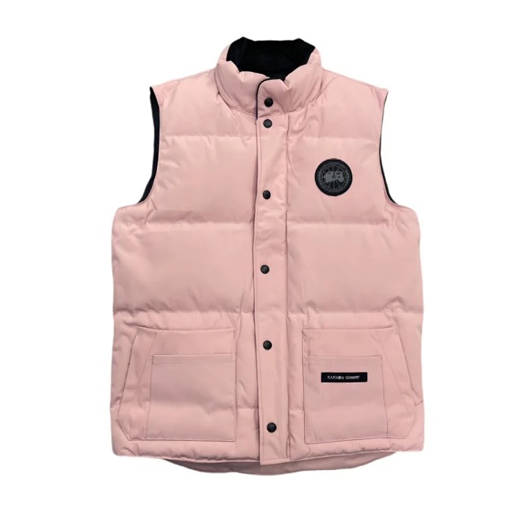 2024 Vest Mens Autumn and Warm Thickened Down Jacket Stand Collar Sleeveless Waistcoat Couple Style(pic1) 2024 Vest Men's Autumn and Warm Thickened Down Jacket Stand Collar Sleeveless Waistcoat Couple Style