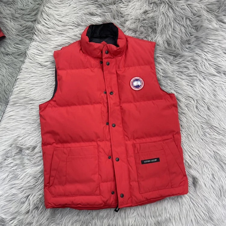 2024 Vest Mens Autumn and Warm Thickened Down Jacket Stand Collar Sleeveless Waistcoat Couple Style(pic8) 2024 Vest Men's Autumn and Warm Thickened Down Jacket Stand Collar Sleeveless Waistcoat Couple Style