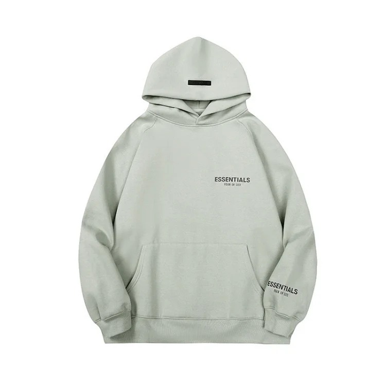 Multi-line Esse wholesale new trendy chest LOGO hooded sweatshirt FOGntials casual versatile hoodie-MLMLSPHO0202 image 14