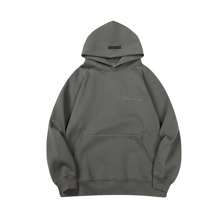 Multi-line Esse wholesale new trendy chest LOGO hooded sweatshirt FOGntials casual versatile hoodie-MLMLSPHO0202 image 18