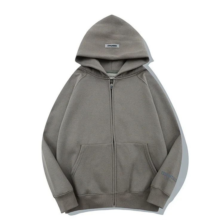 Multi-line Esse wholesale new trendy chest LOGO hooded sweatshirt FOGntials casual versatile hoodie-MLMLSPHO0202 image 30