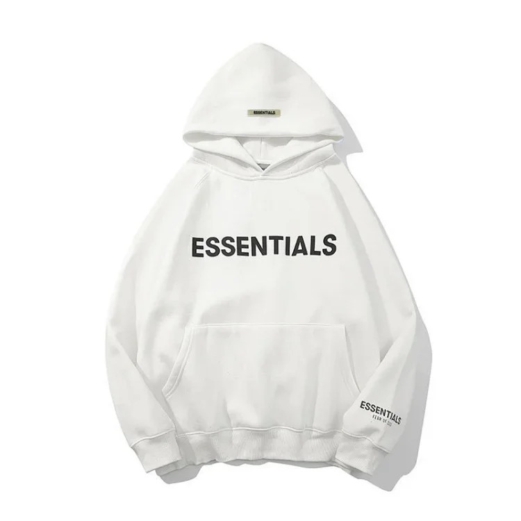 Multi-line Esse wholesale new trendy chest LOGO hooded sweatshirt FOGntials casual versatile hoodie-MLMLSPHO0202 image 4