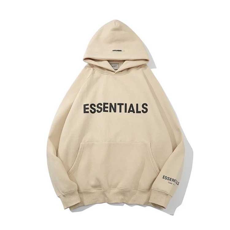 Multi-line Esse wholesale new trendy chest LOGO hooded sweatshirt FOGntials casual versatile hoodie-MLMLSPHO0202 image 5