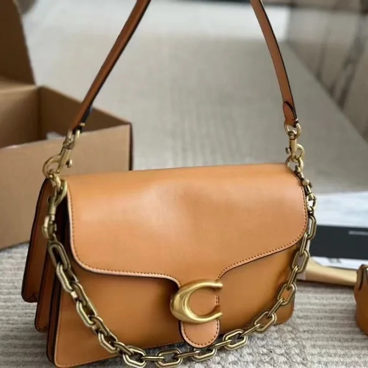 2025 Kou's new suede suede Chain tabby Bacchus bag single shoulder crossbody women's bag genuine leather square