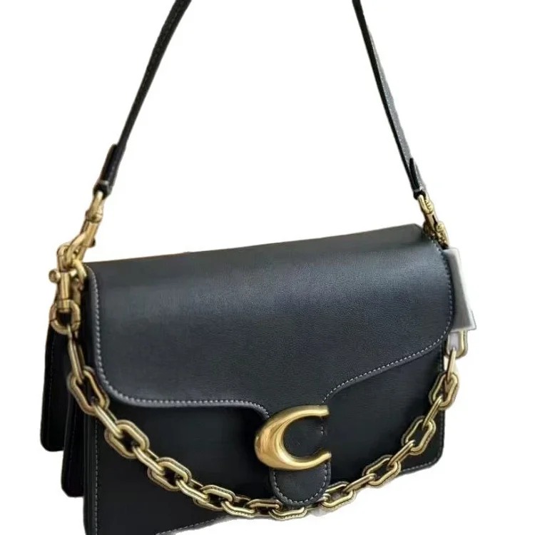 2025 Kou's new suede suede Chain tabby Bacchus bag single shoulder crossbody women's bag genuine leather square
