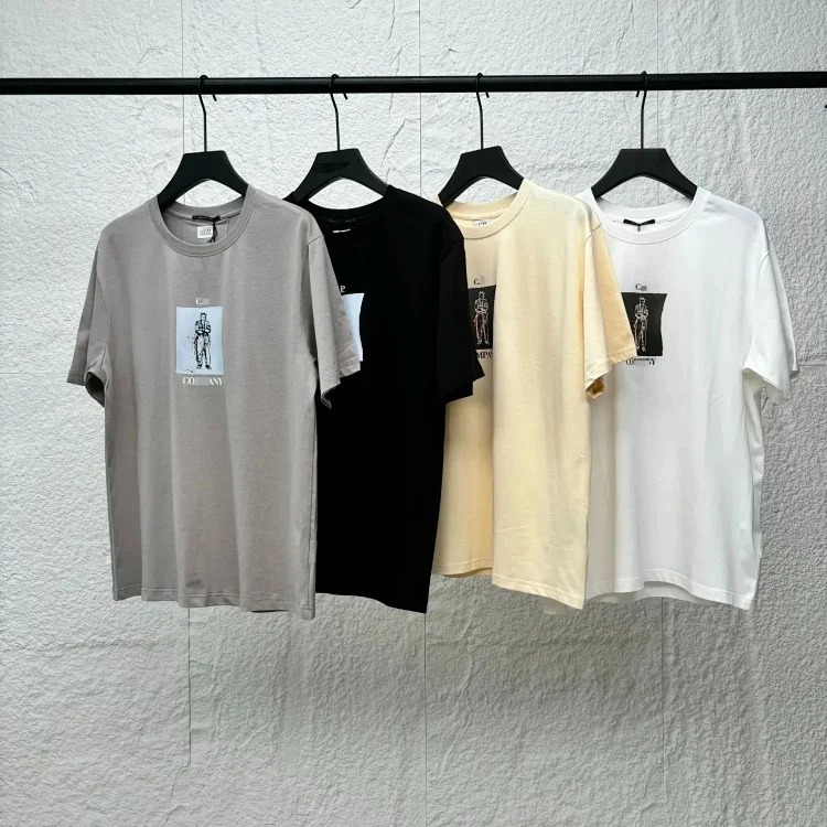 Men's casual sports round neck short-sleeved printed versatile t-shirt dropshipping-CY