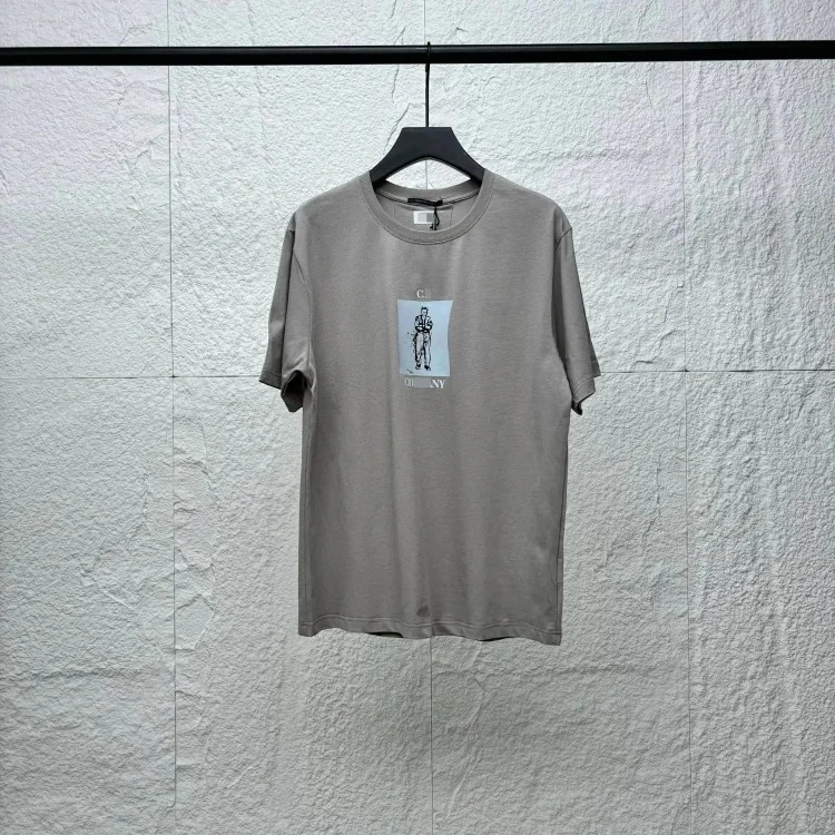 Men's casual sports round neck short-sleeved printed versatile t-shirt dropshipping-CY image 4