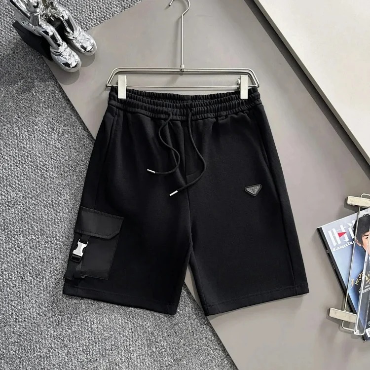 Prada American trendy versatile shorts-006