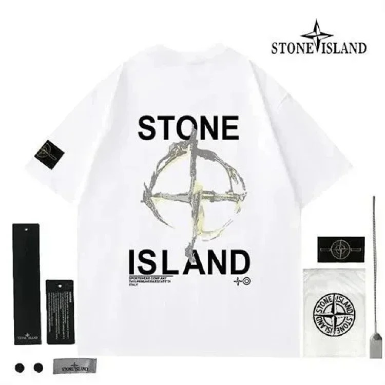 Fashion trendy loose and versatile short sleeves 04YHH41