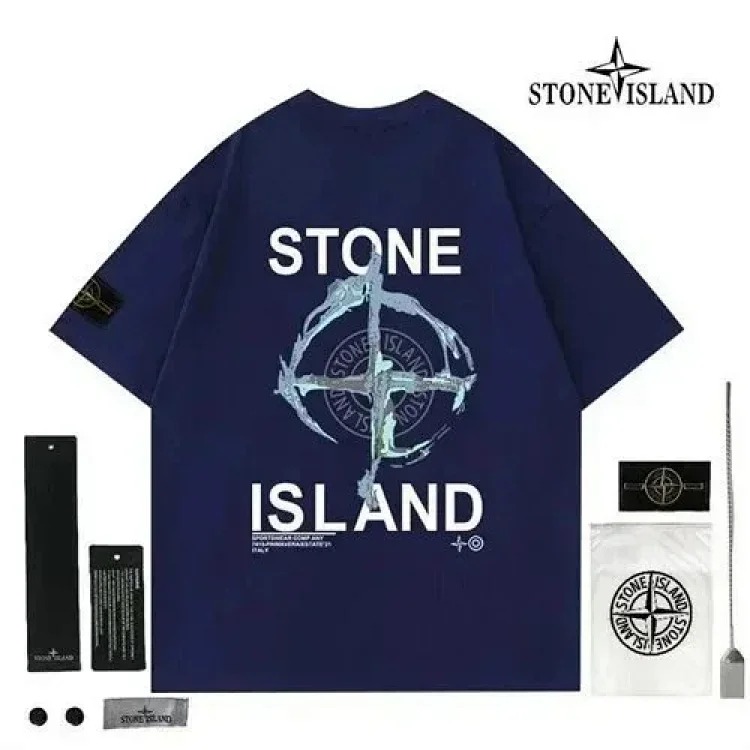 Fashion trendy loose and versatile short sleeves 04YHH41