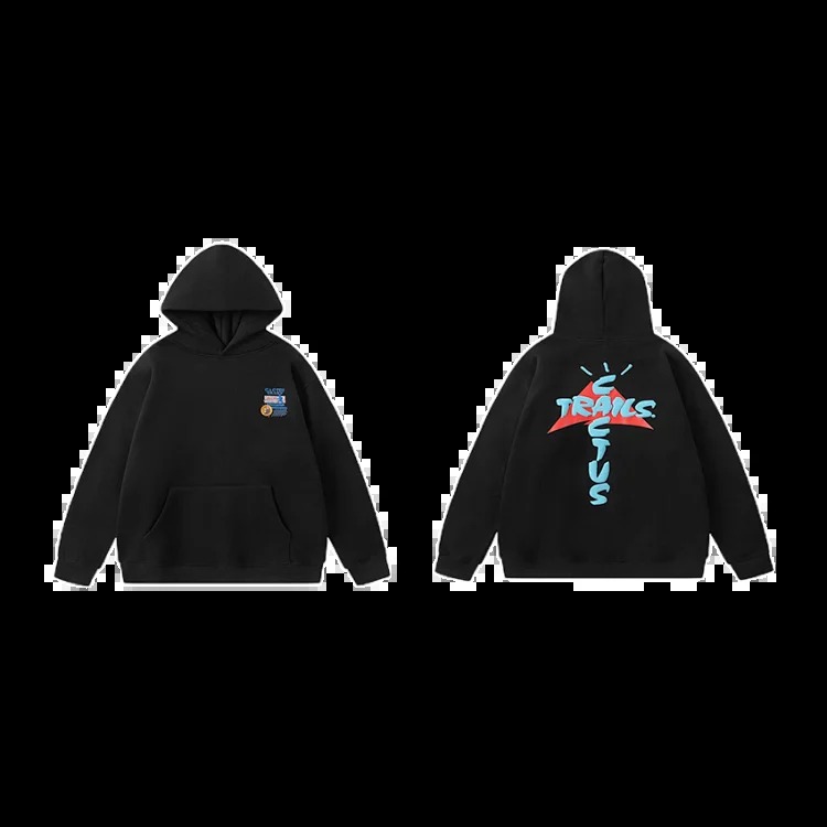 Travis Scott hooded sweatshirt