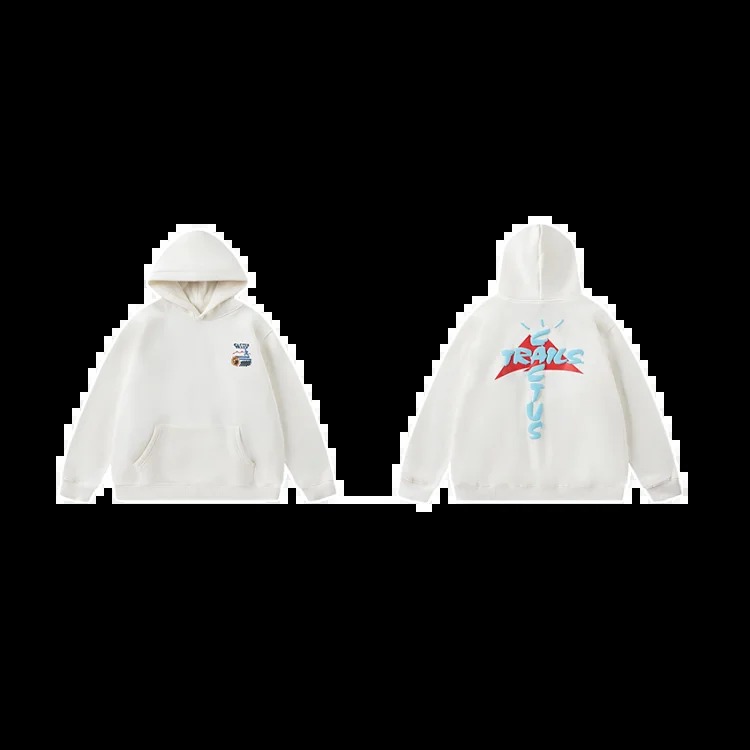 Travis Scott hooded sweatshirt