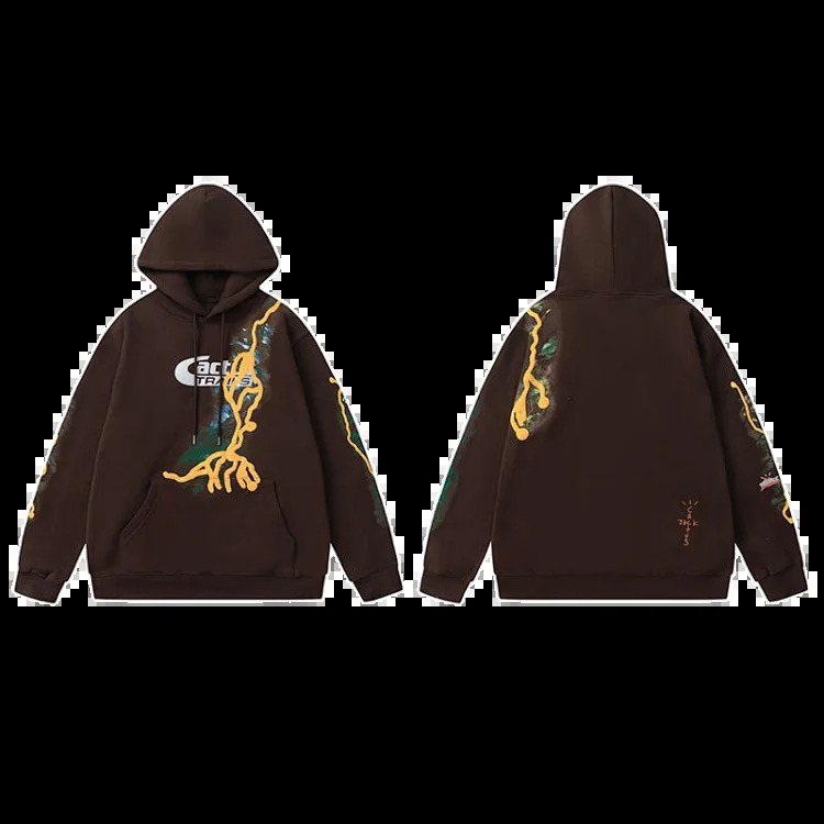 Travis Scott hooded sweatshirt