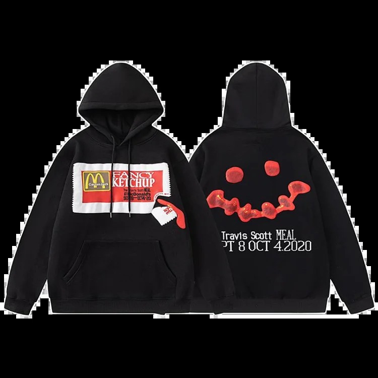 Travis Scott hooded sweatshirt