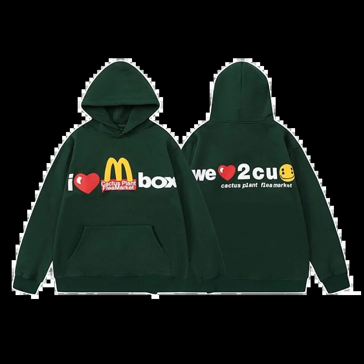 Travis Scott hooded sweatshirt