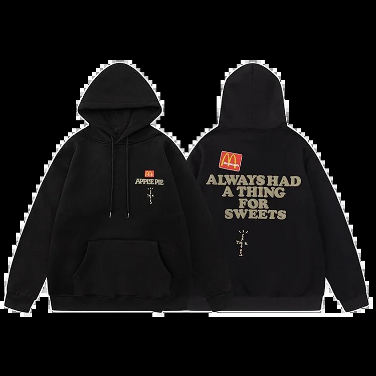 Travis Scott hooded sweatshirt