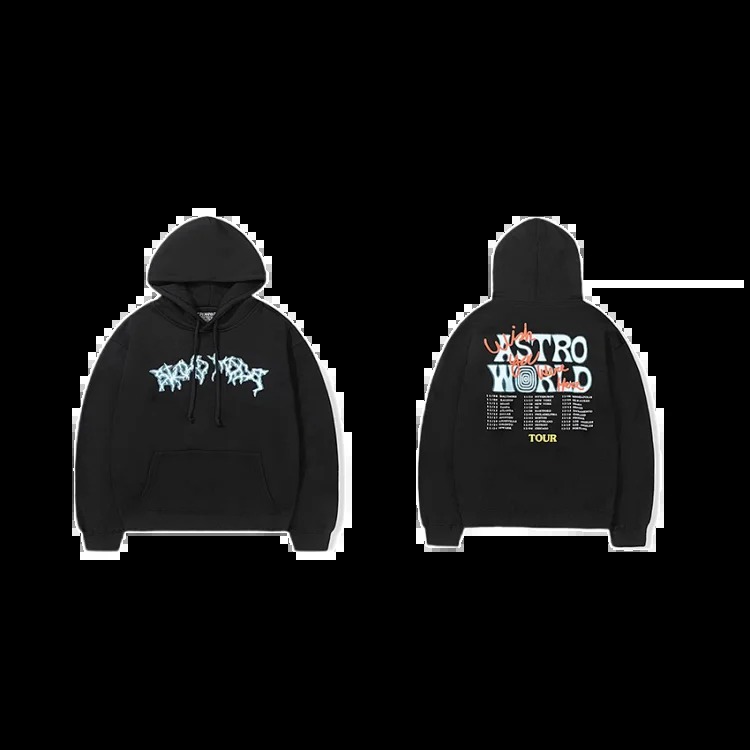 Travis Scott hooded sweatshirt